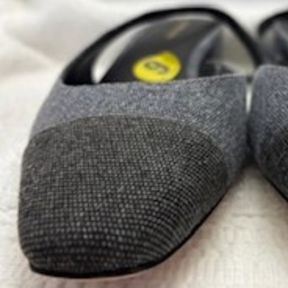 Veronica Beard Cecile Denim Cap-toe sling back NWOT Size 9 - Picture 6 of 11